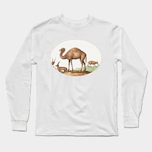 Camel, Ibex, and Goat (1575–1580) Long Sleeve T-Shirt